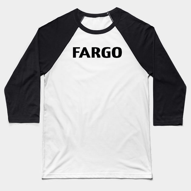 Fargo Baseball T-Shirt by ProjectX23 Orange